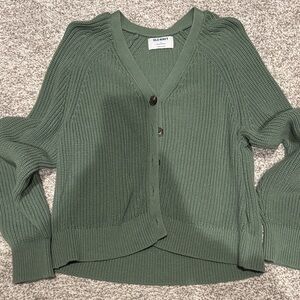 Old Navy Forest Green Women's Cardigan